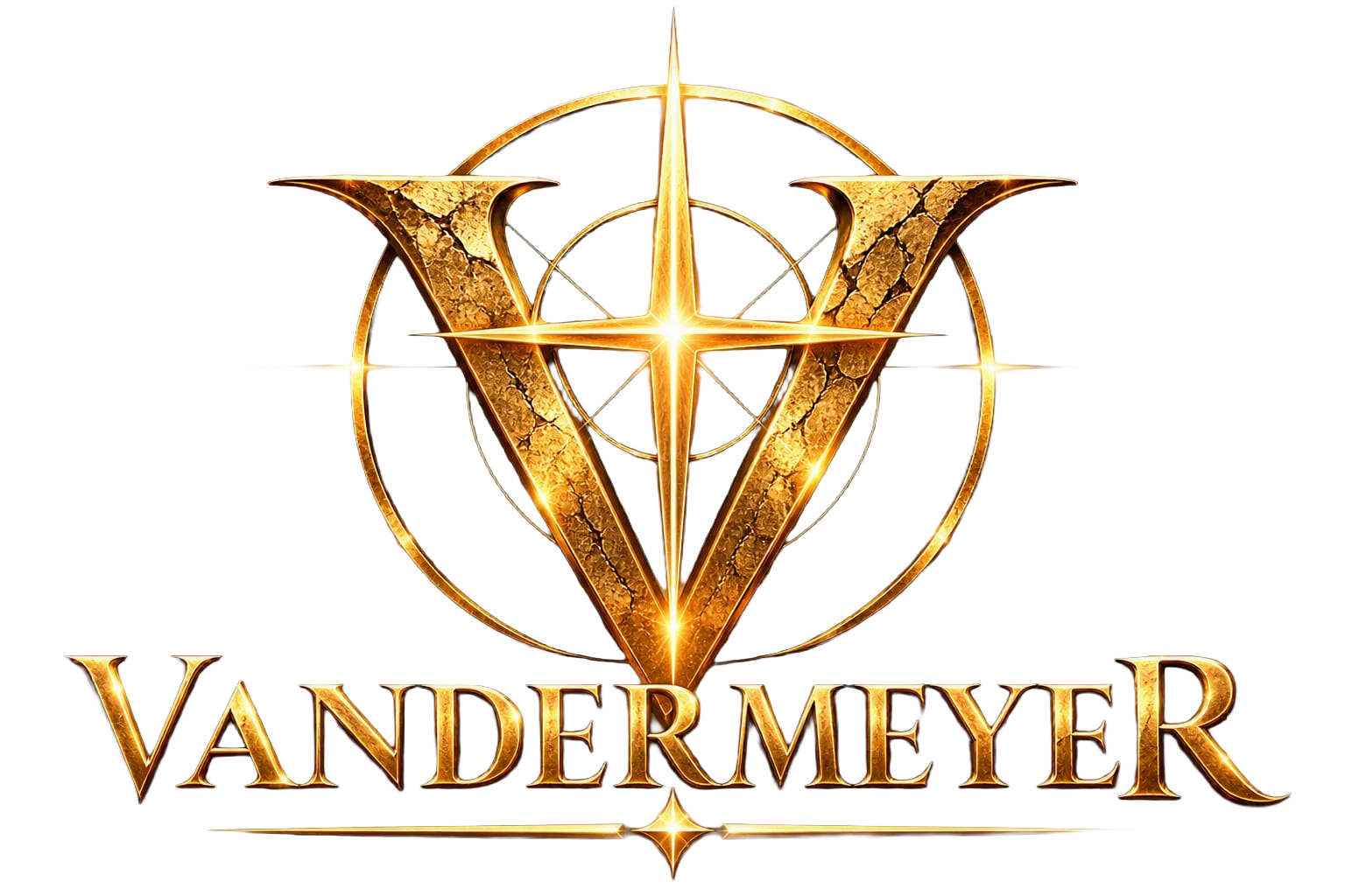 VANDERMEYER – goldenes Emblem und Schriftzug
